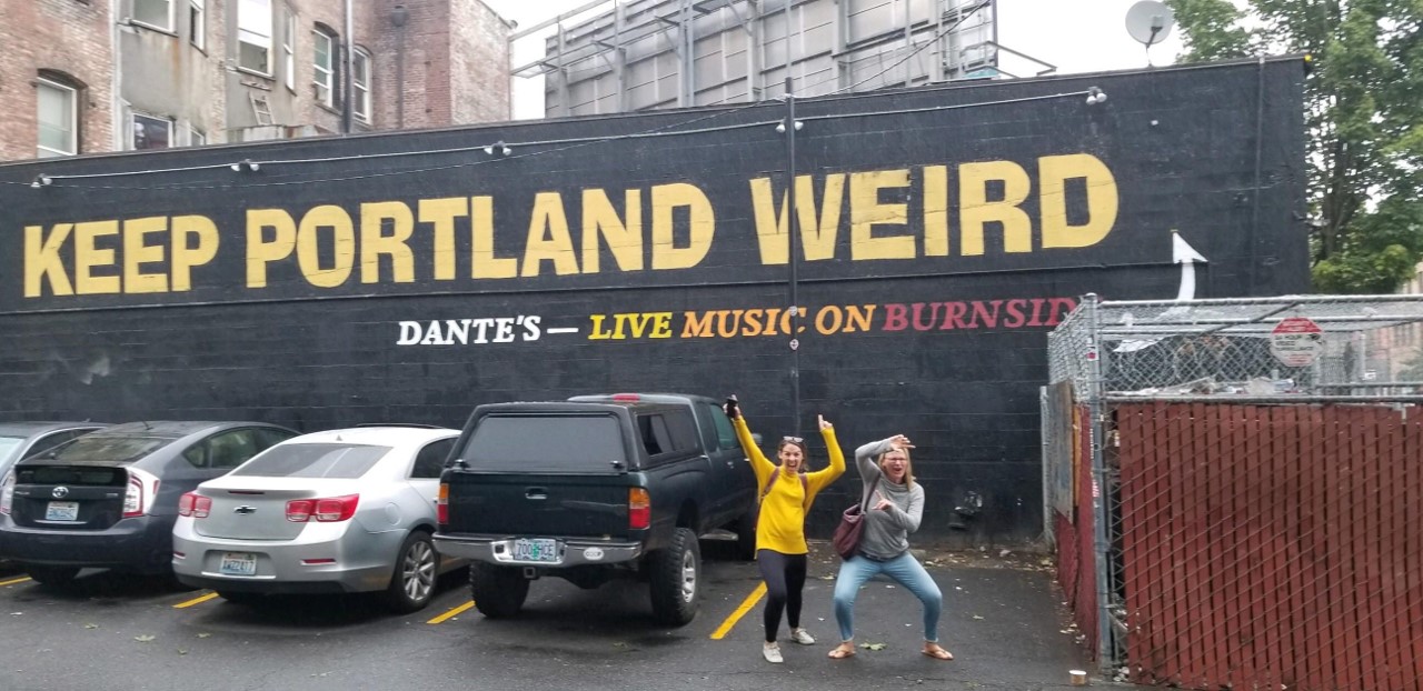 Keep Portland Weird mural